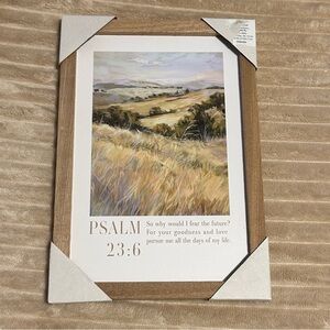 Psalm 23:6 framed wall art